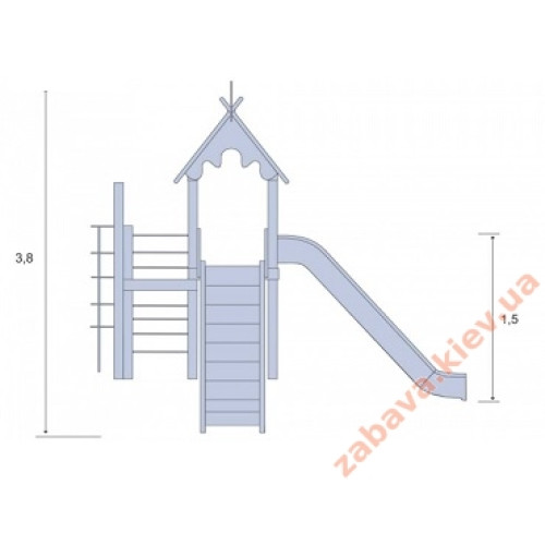Дитячий комплекс "Маяк" 150 купити за ціною 90 340 грн. Дитячий комплекс "Маяк" 150 купити за ціною 90 340 грн.