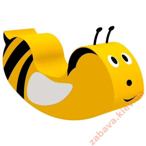 Качеля качалка мягкая детская в игровую комнату Пчела