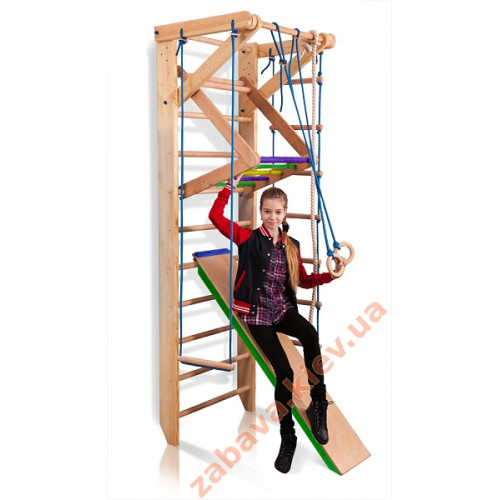 Спортивний куточок+турник+гірка Sport 3-240