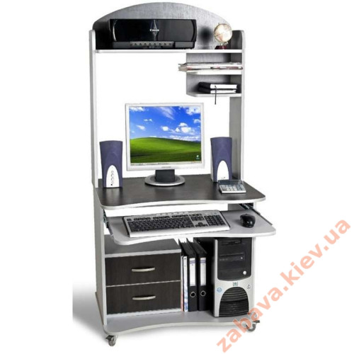 Комп'ютерний стіл СК-1 з надбудовою купити за ціною 6 841 грн. Комп'ютерний стіл СК-1 з надбудовою купити за ціною 6 841 грн.