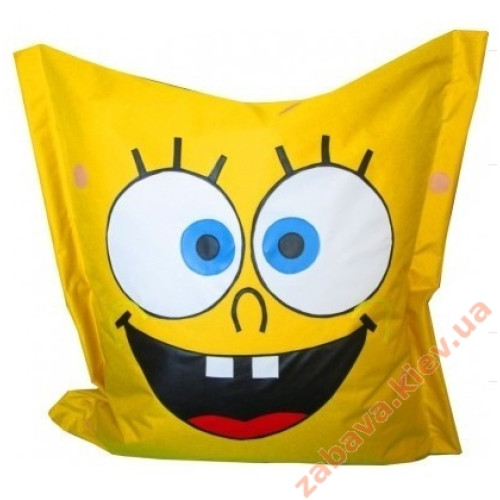 Детское кресло-мешок Спанч Боб ✅ хорошие характеристики Детское кресло-мешок Спанч Боб ✅ хорошие характеристики