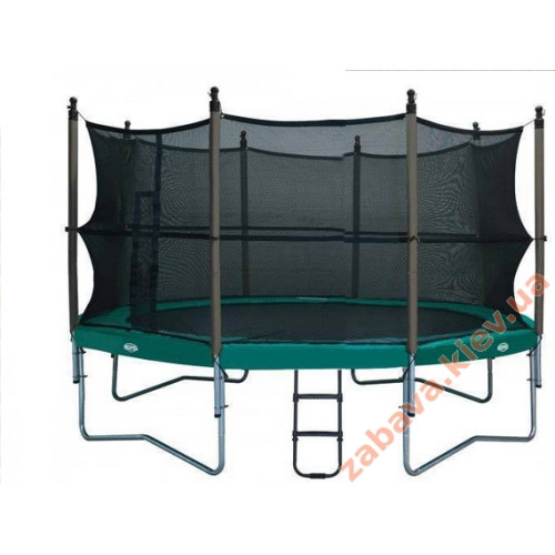 Батут Berg Champion диаметром 380 см с защитной сетью