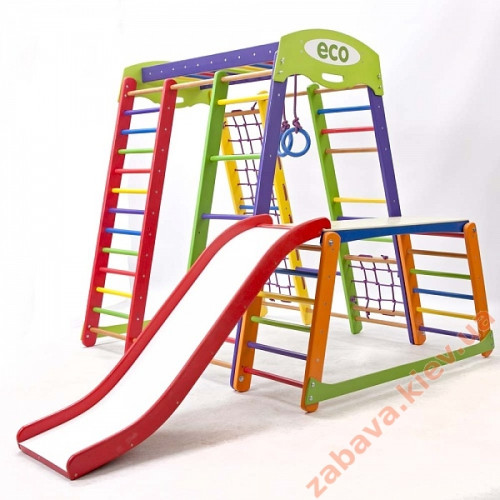 Спортивний комплекс для дому Акварелька Plus 1-1 купити за ціною 10 290 грн. Спортивний комплекс для дому Акварелька Plus 1-1 купити за ціною 10 290 грн.