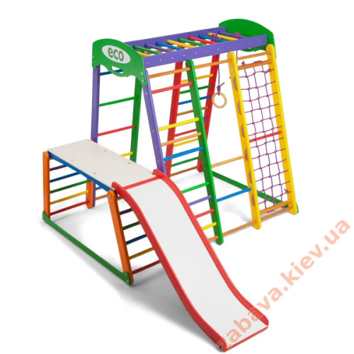 Спортивний комплекс для дому Акварелька Plus 1-1 купити за ціною 10 290 грн. Спортивний комплекс для дому Акварелька Plus 1-1 купити за ціною 10 290 грн.