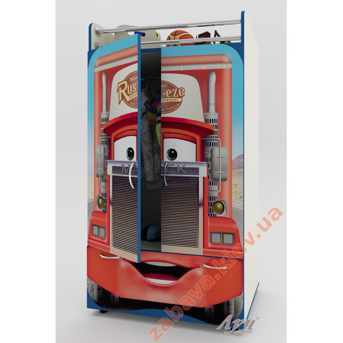 Шафа "Блискавка Маквін", синій купити за ціною 10 000 грн. Шафа "Блискавка Маквін", синій купити за ціною 10 000 грн.