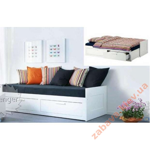 Кровать трансформер "Кай" детское 80х200см с ящиками