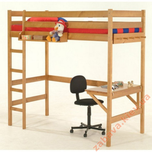 Ліжко-горище з робочою зоною Соло-1