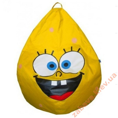 Кресло груша Спанч Боб для детей