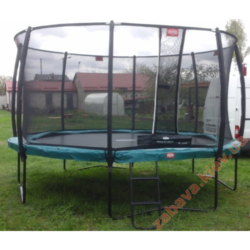 Батут BERG Champion 430 с сеткой Deluxe ✅ хорошие характеристики Батут BERG Champion 430 с сеткой Deluxe ✅ хорошие характеристики