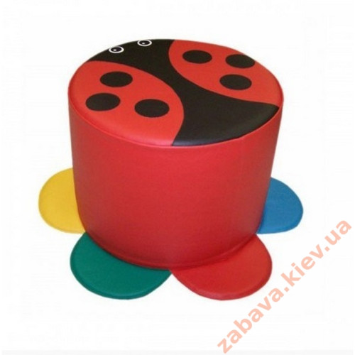 Детский пуфик Божья Коровка