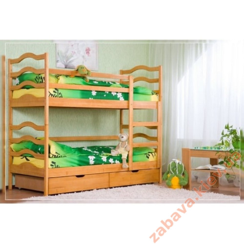 Ліжко двоярусна "Софія" 80x190 см