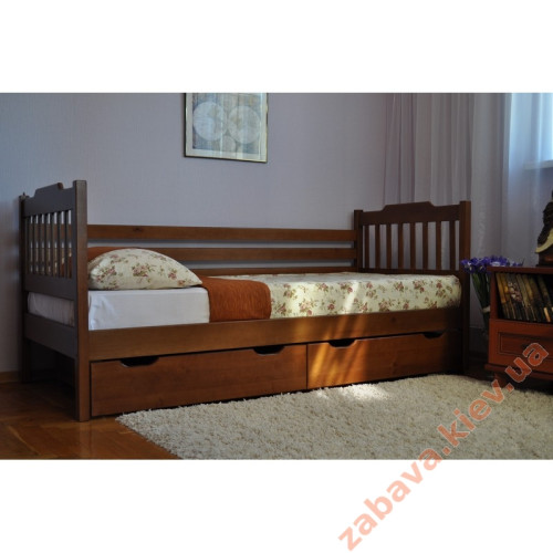 Дитяче двоярусне ліжко "Єва" з вільхи купити за ціною 23 117 грн. Дитяче двоярусне ліжко "Єва" з вільхи купити за ціною 23 117 грн.