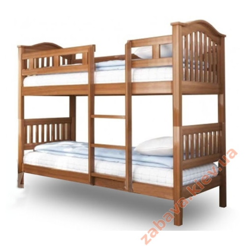 Двох'ярусне ліжко "Максим" з вільхи