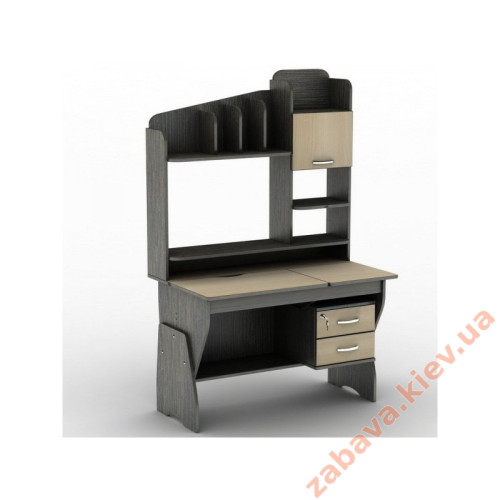 Компьютерный стол "СУ-20" надстройкой и ящиками