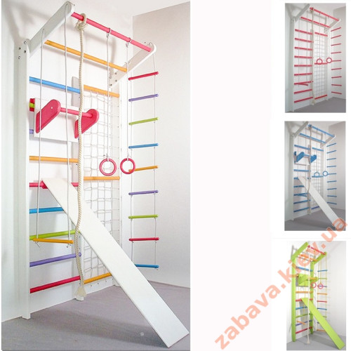 Спортивный комплекс Комби белый (полный) Спортивный комплекс Комби белый (полный)