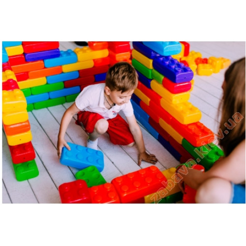 Детский конструктор из больших блоков 2 видов (40шт) MEGA ✅ хорошие характеристики Детский конструктор из больших блоков 2 видов (40шт) MEGA ✅ хорошие характеристики