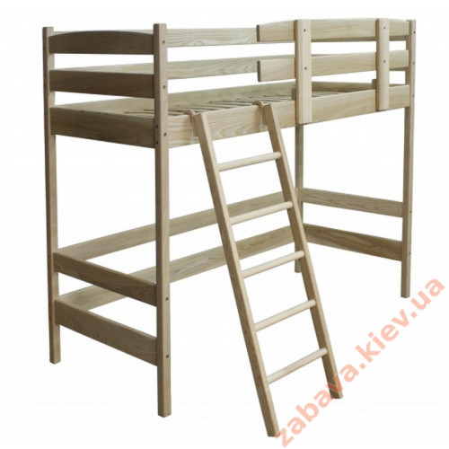 Кровать-чердак "Снови" Лак 160-70