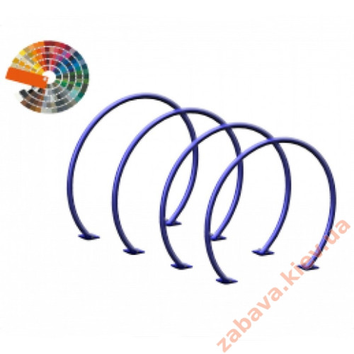 Велопарковка усиленная "Бергамо" Премиум для улицы Велопарковка усиленная "Бергамо" Премиум для улицы