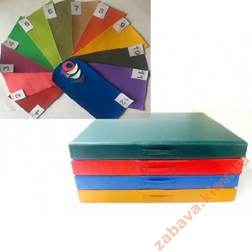 Мат гимнастический 130х100х10см