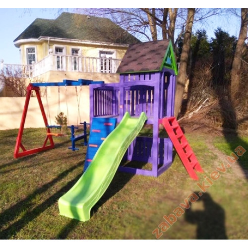 Игровой комплекс для улицы из дерева "Башня XL"