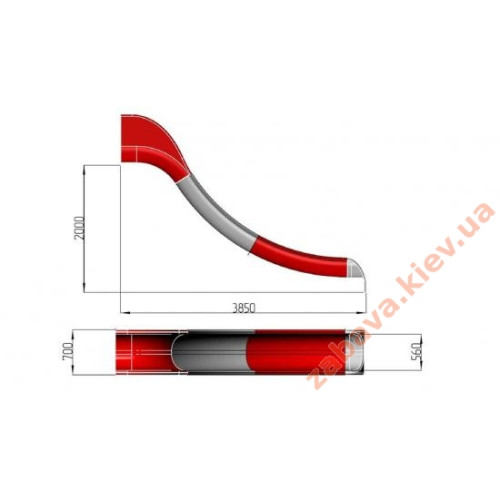 Горка длинная 430см высокая "Джуниор" ✅ хорошие характеристики Горка длинная 430см высокая "Джуниор" ✅ хорошие характеристики