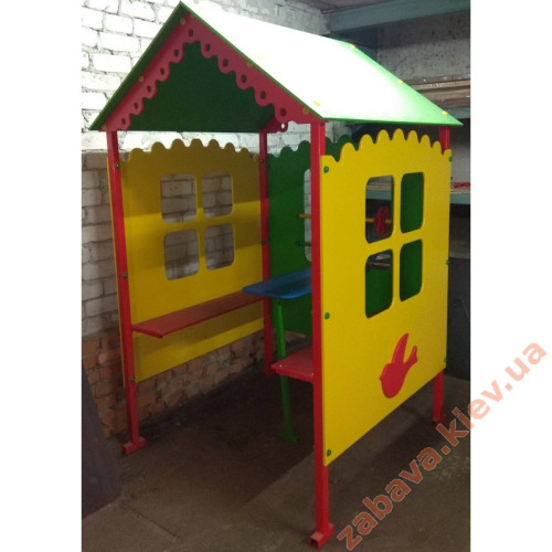 Детский домик-беседка "Кроха" для улицы