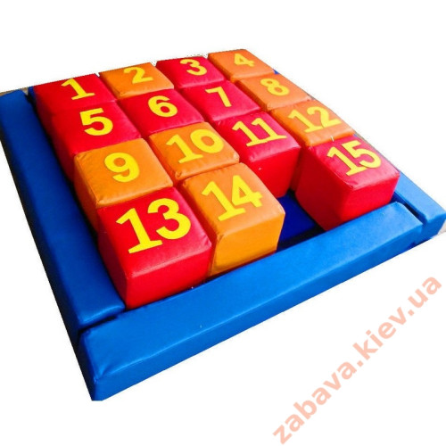 Детский набор кубиков Пятнашки