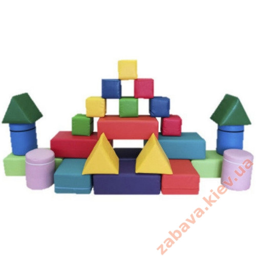 Дитячий модульний конструктор Замок Міні, 25 ел.