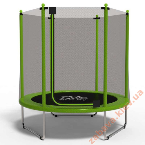 Дитячий батут для дому 150см зелений