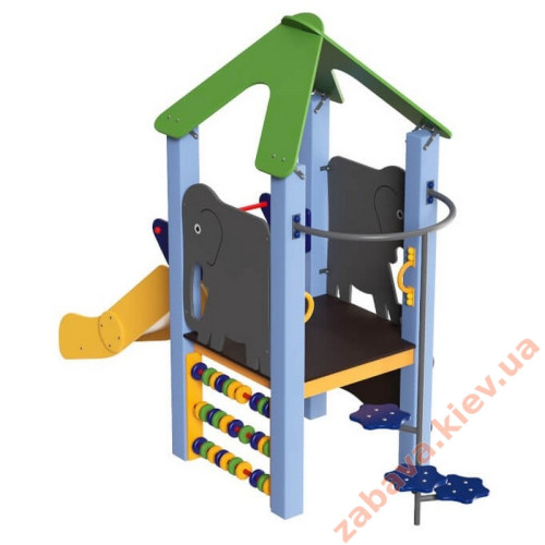 Дитячий комплекс Elephant 0,6 м для майданчика купити за ціною 44 350 грн. Дитячий комплекс Elephant 0,6 м для майданчика купити за ціною 44 350 грн.