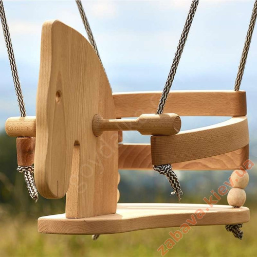 Качели деревянные Конек подвесные детские Качели деревянные Конек подвесные детские