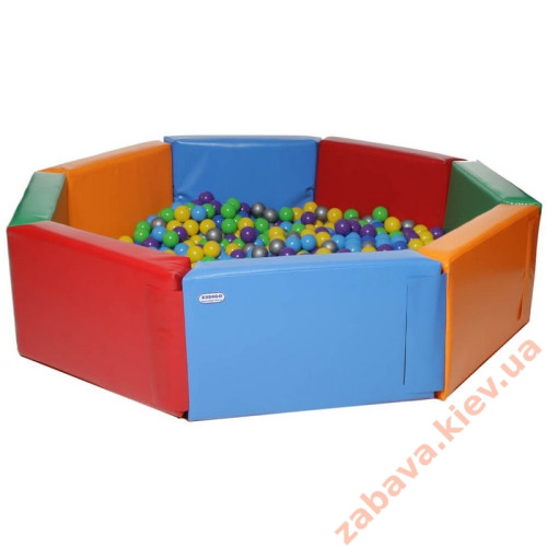 Сухой бассейн KIDIGO "Восьмиугольник" 1,5 м