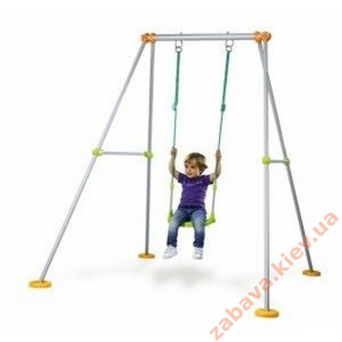 Детские качели 2в1 металлические 180см для дома и улицы от 1 года 