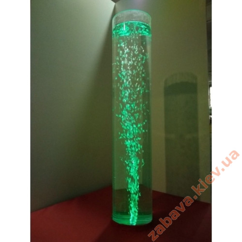 Пузырьковая колона для сенсорной комнаты с пуфом ✅