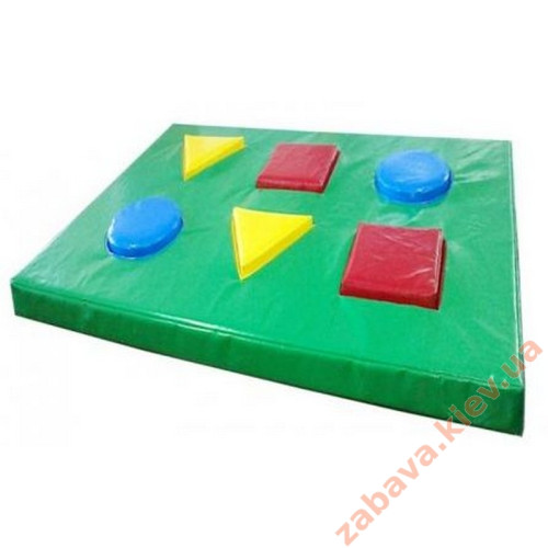 Детский модульный коврик с фигурками