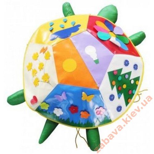 Дидактический пуф Черепаха с набором чехлов