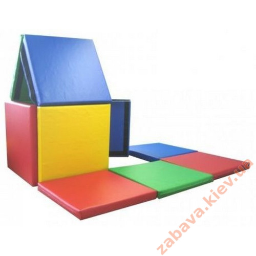 Детский комплект матов Конструктор 60х60х6 см (9 шт.)