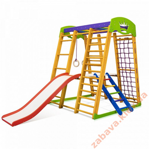 Усиленный спортивный комплекс для дома «Карапуз Plus 2»