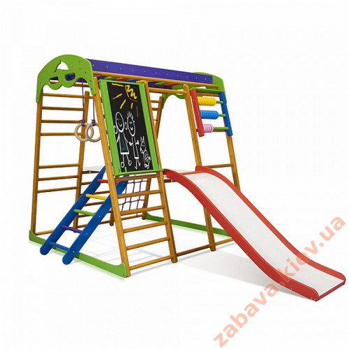 Дитячий спортивний комплекс для квартири Карамелька Plus 3