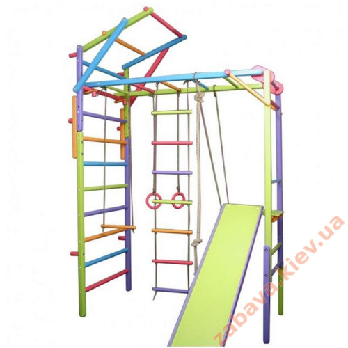 Домашний спортивный уголок Лиана цветной