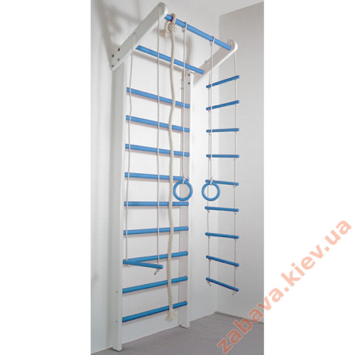 Шведская деревянная стенка Сосна бело-голубая (база) Шведская деревянная стенка Сосна бело-голубая (база)