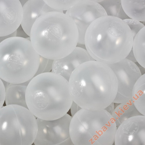 Шарики прозрачные для сенсорного сухого бассейна крупные 8см