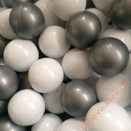 Шарики для сухого бассейна крупные 8см (цвет любой)