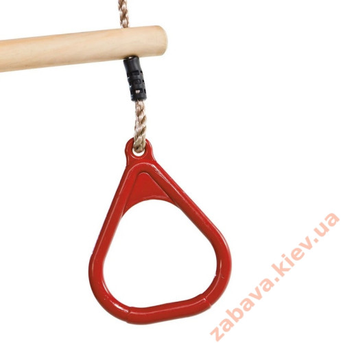 Трапеція з трикутними кільцями для дитячого майданчика купити за ціною 829 грн. Трапеція з трикутними кільцями для дитячого майданчика купити за ціною 829 грн.