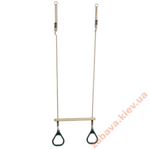 Трапеція з трикутними кільцями для дитячого майданчика купити за ціною 829 грн. Трапеція з трикутними кільцями для дитячого майданчика купити за ціною 829 грн.