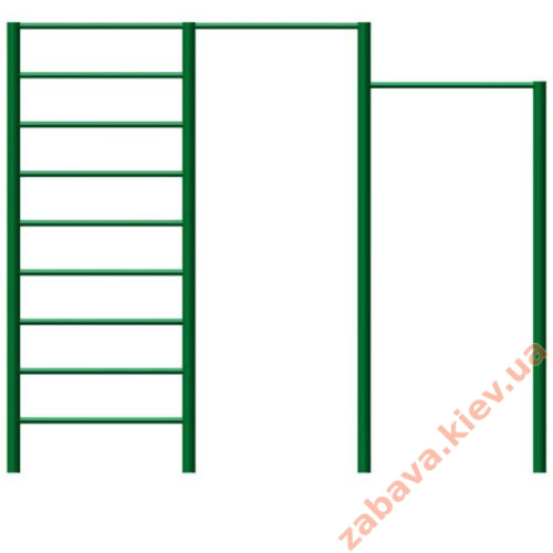 Для вулиці спортивний елемент Турнік Атлант