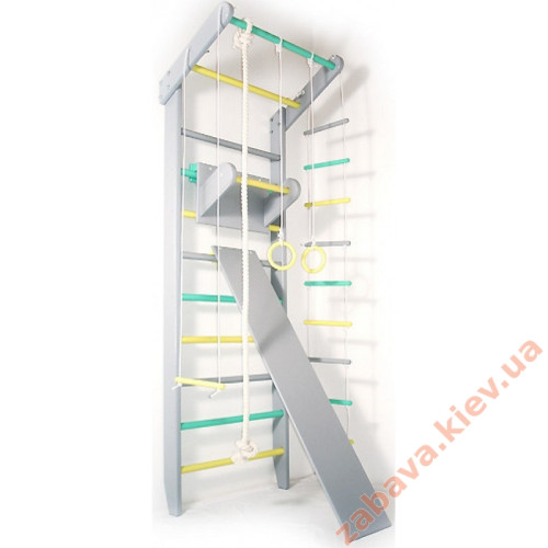 Шведская стенка Сосна серо-мятная (полный)