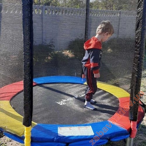 Детский батут для дома и улицы 183см "Мульти" ✅ хорошие характеристики Детский батут для дома и улицы 183см "Мульти" ✅ хорошие характеристики