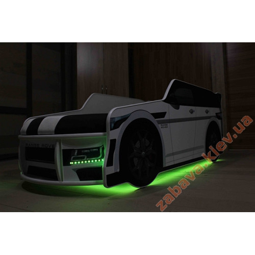 Кровать машина Синий Premium подсветка Led Внедорожник ✅ хорошие характеристики Кровать машина Синий Premium подсветка Led Внедорожник ✅ хорошие характеристики