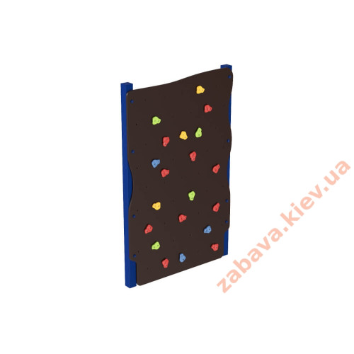 Скалодром Говерла (уличный) - траверсная стена с зацепами детская